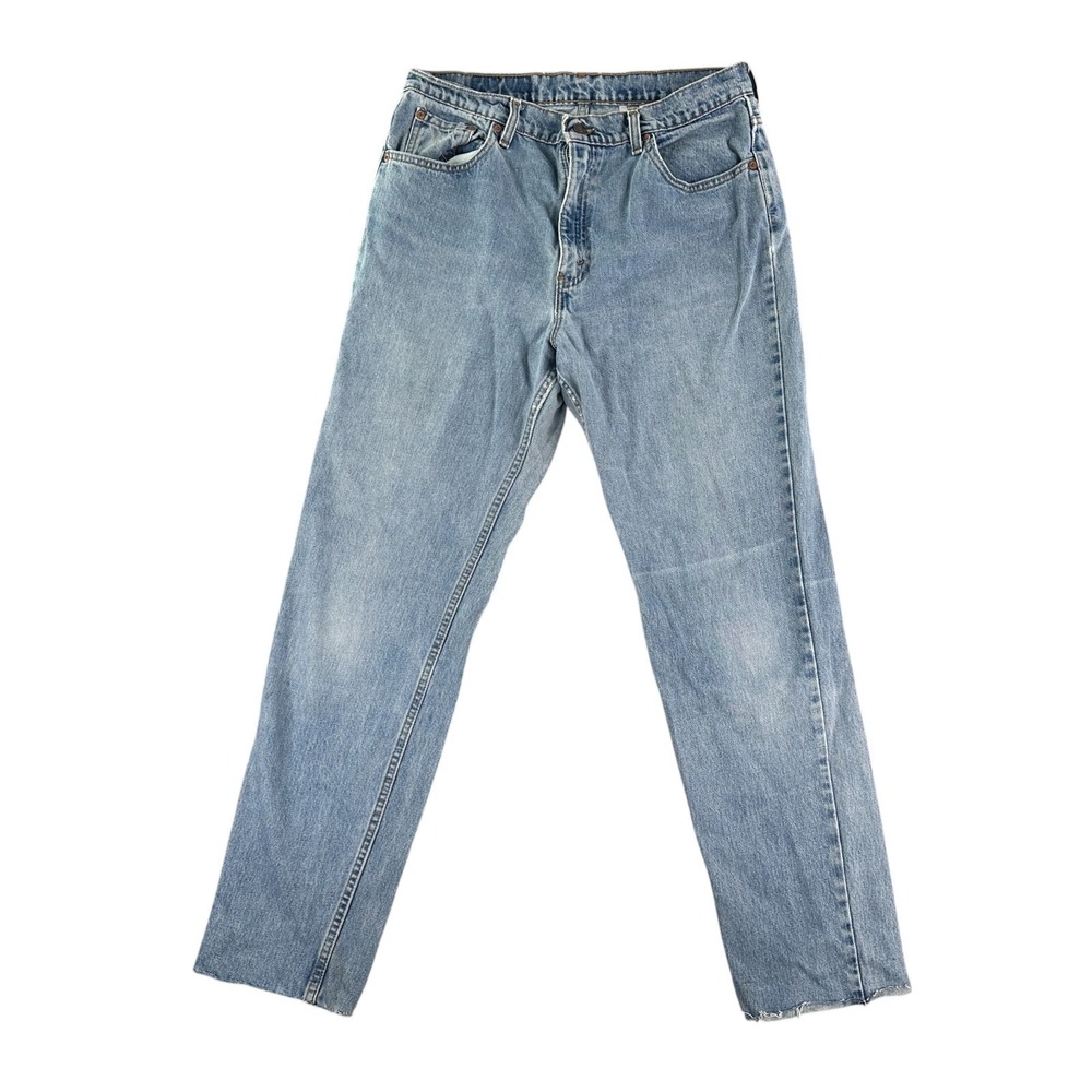 Vintage‎ Levis Jeans Womens 14 Blue 506 Faded High Rise Denim Pants USA Made 90s